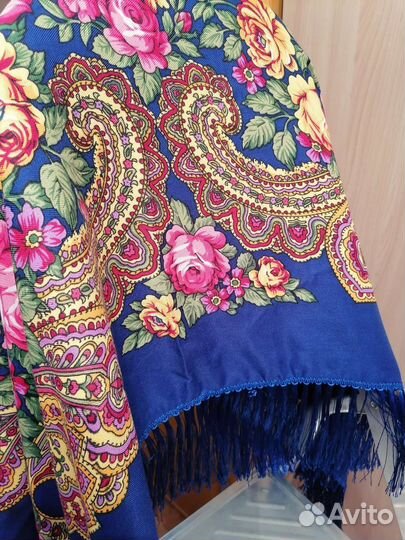 Платок шаль павлопосадский