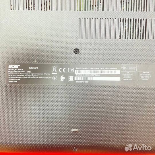 Ноутбук Acer Extensa 15