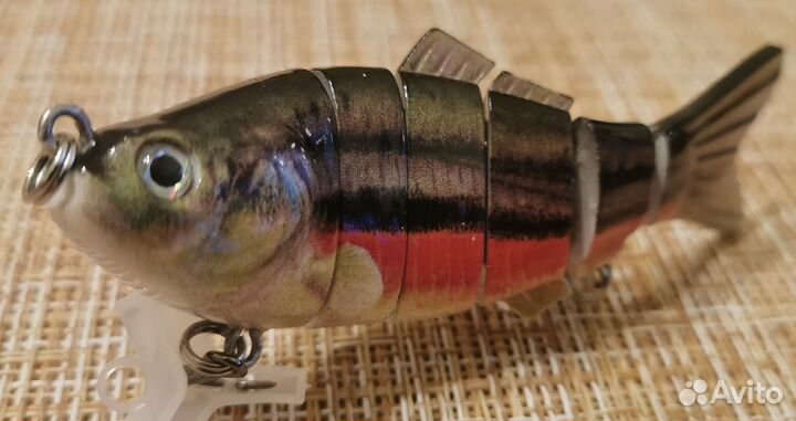 Воблер /кренкбейт/ 10,2 см 19,4 гр красный