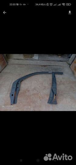 Nissan march k12 боковина крыши