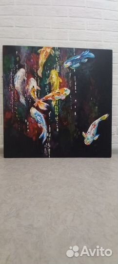 Карпы Кои картина