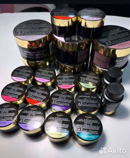 Гель для ногтей опция