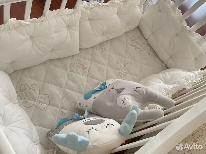 Бортики в детскую кроватку