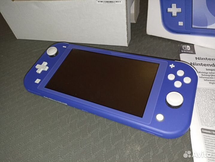 Nintendo switch lite прошитая чип 160gb