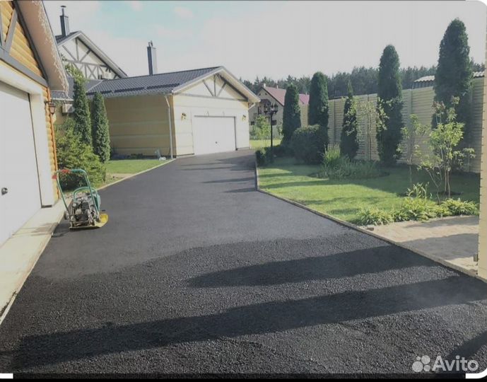 Укладка асфальта