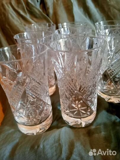 Хрусталь рюмки фужеры стопка СССР