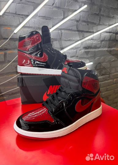 Nike Air Jordan 1 Retro high OG «Patent Bred»