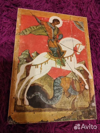 Репродукция СССР на ткани 