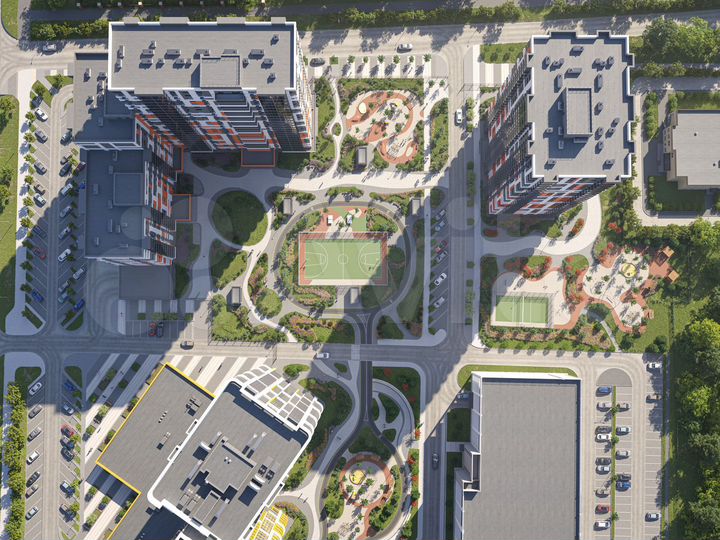 2-к. квартира, 82,7 м², 5/25 эт.