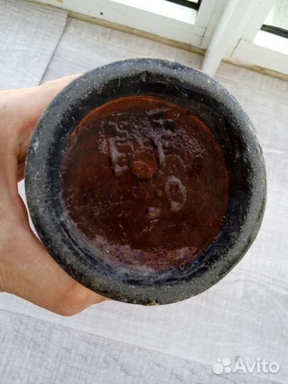 Бутылка коллекционная с орлом