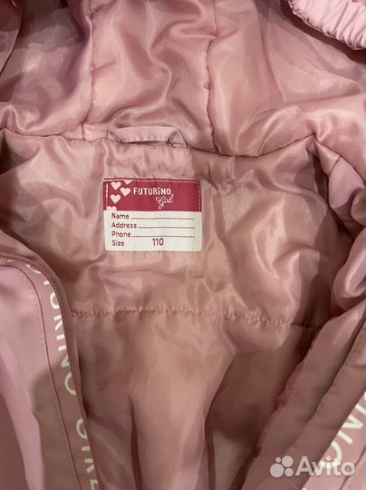 Куртка для девочки демисезонная