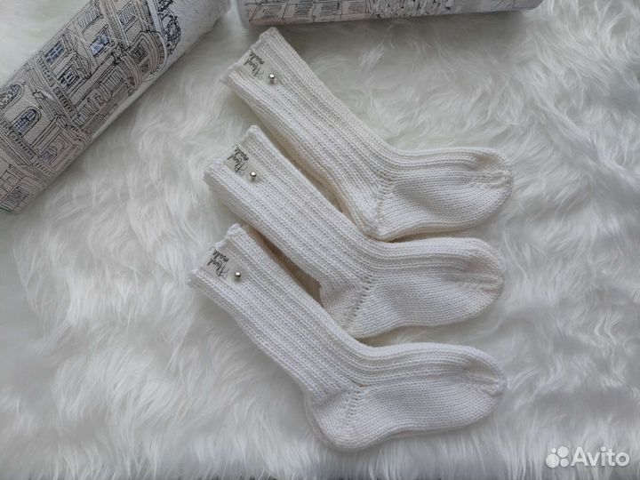 Шерстяные носки детские