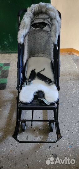 Коляска санки