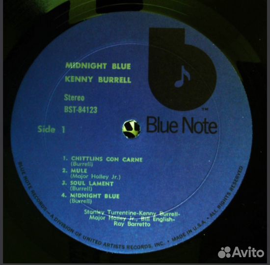 Kenny Burrell Midnight blue 1973 USA
