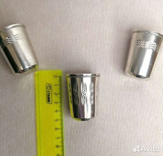 Серебряные рюмки 916 проба СССР