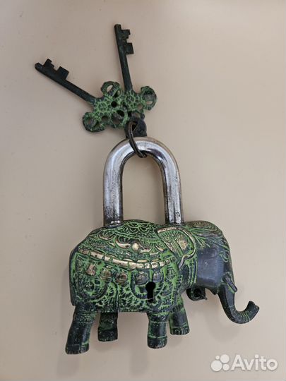 Замок гаражный навесной винтаж