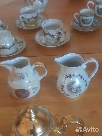 Сервизы кофейные не полные и др.ссср