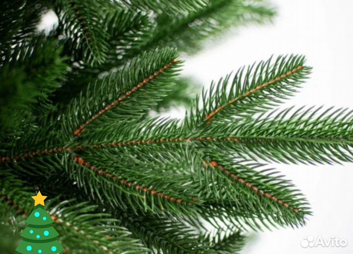 Искусственная ель литая 2,1 м (латекс)