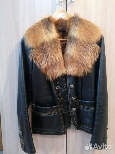 Дубленка женская из натуральной кожи