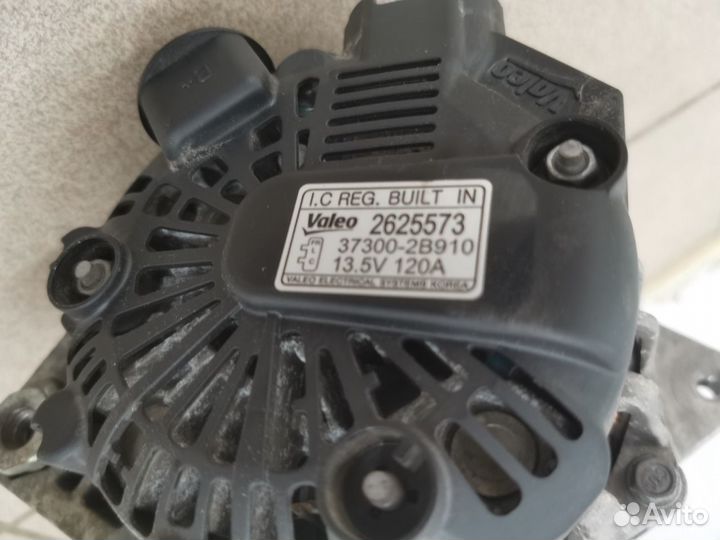 Генератор Hyundai Creta, Kia Rio IV 1.6 120A