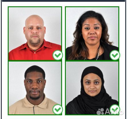 Фото на гринкарту