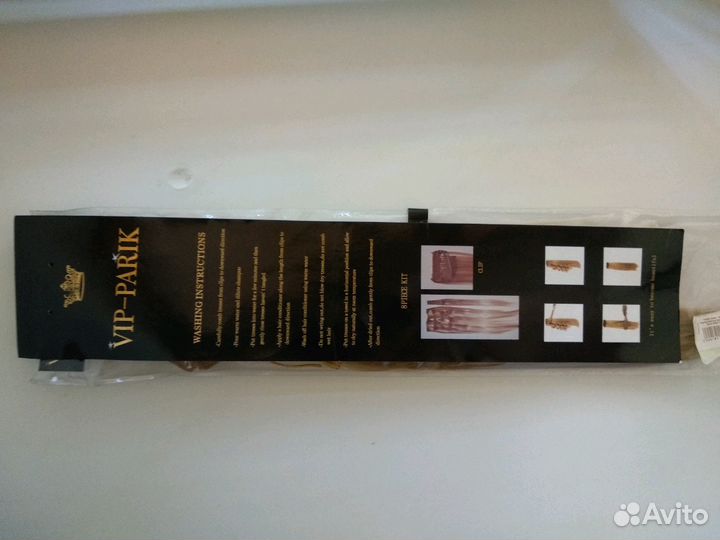 Волосы на заколках