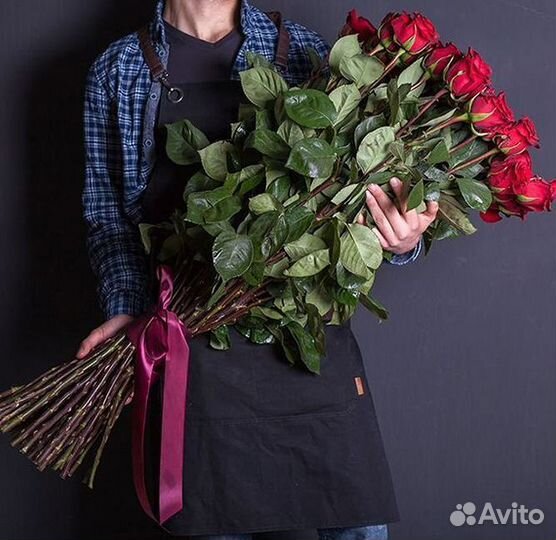 Метровые розы