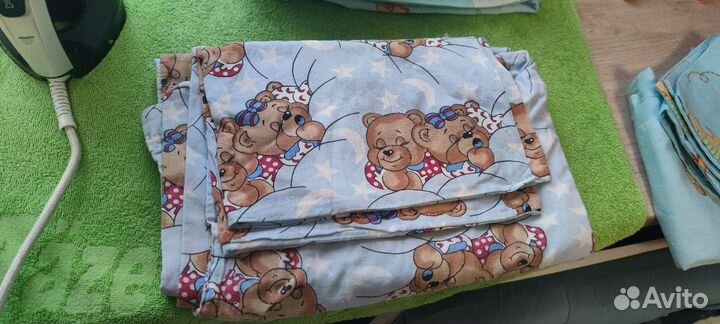Детское постельное белье в детскую кроватку
