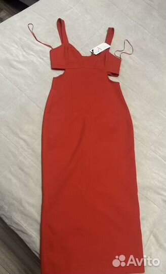 Красное платье Zara