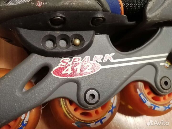 Роликовые коньки детские размер 27-31