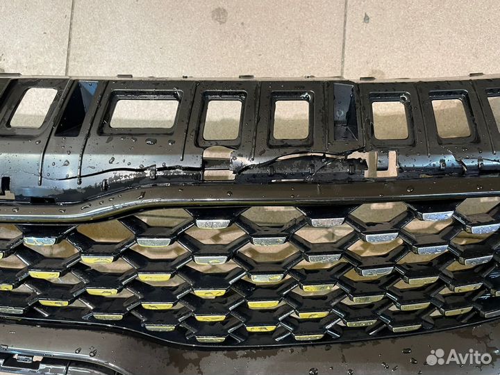 Kia stinger решетка радиатора оригинал