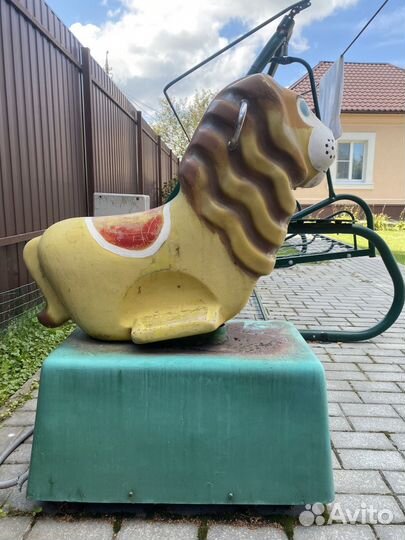 Аттракцион качалка СССР