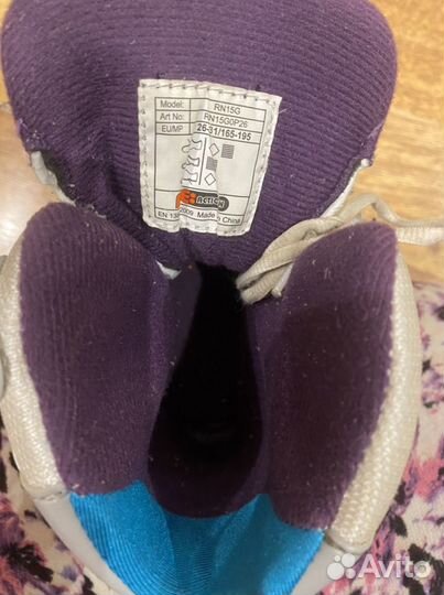 Роликовые коньки Reaction размер 26-31