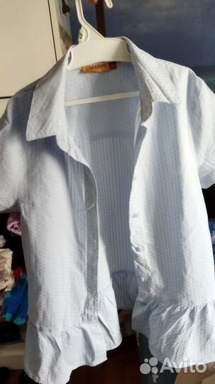 Рубашка детская на девочку 6-7 лет