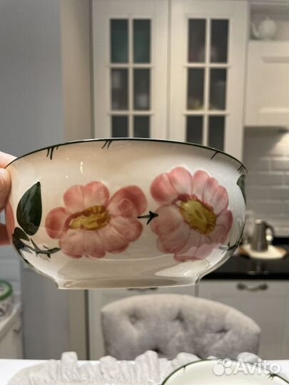 Винтажный салатник Villeroy & Boch, сер. Wild-Rose