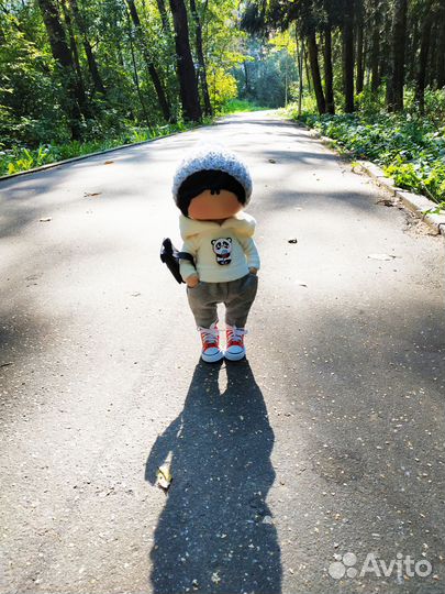 Кукла мальчик ручной работы