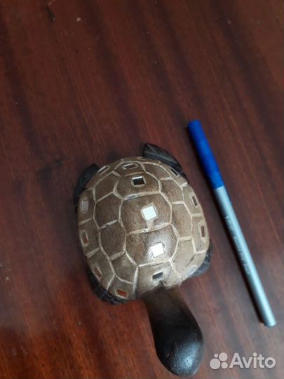 Статуэтка фигурка черепаха из дерева