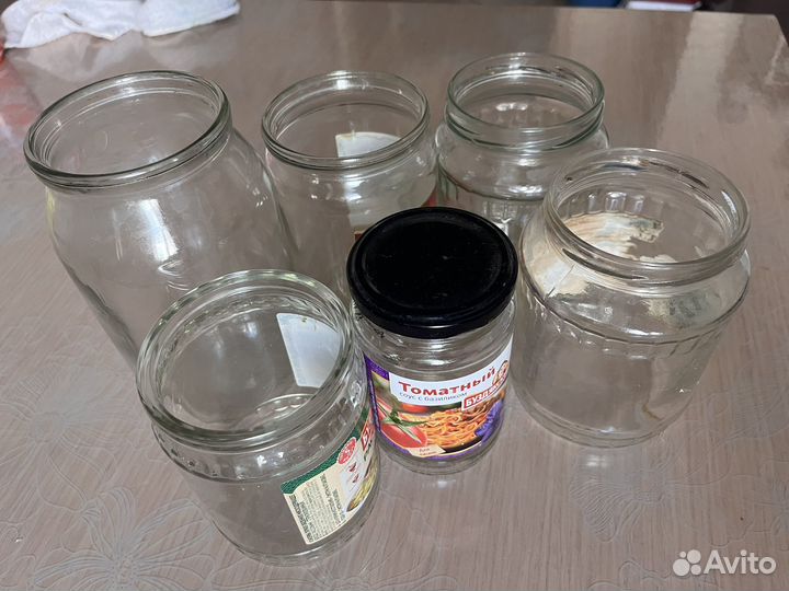 Банка стеклянные