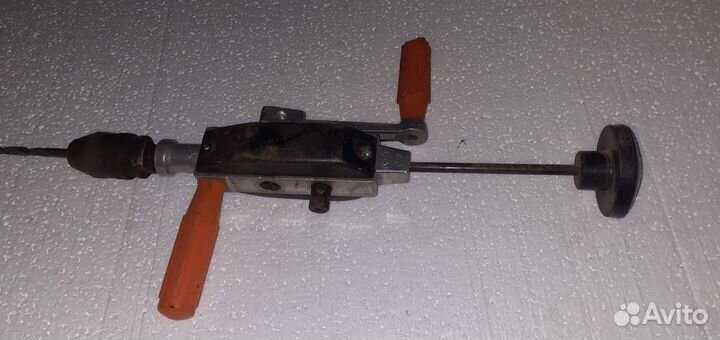 Дрель ручная механическая новая СССР