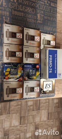 Минидиски Sony Premium, Sony prmd-74, Sony ES