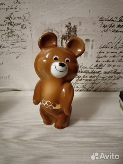 Статуэтка Олимпийский мишка СССР 1980