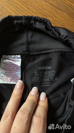 Спортивные штаны adidas лосины для девочки