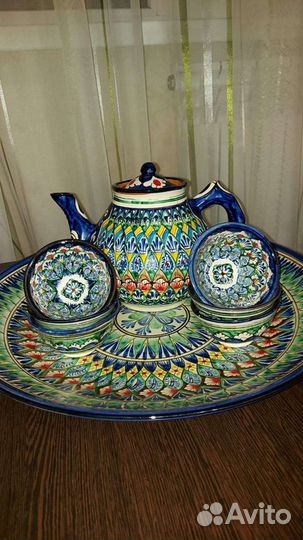 Сервиз Риштанская керамика