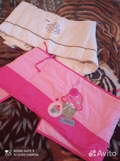 Бортики в кроватку бесплатно