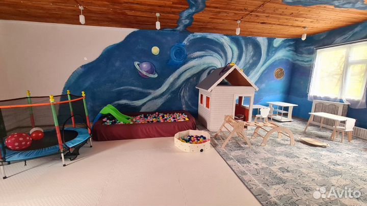Детская игровая комната для детей от 1 до 6 лет