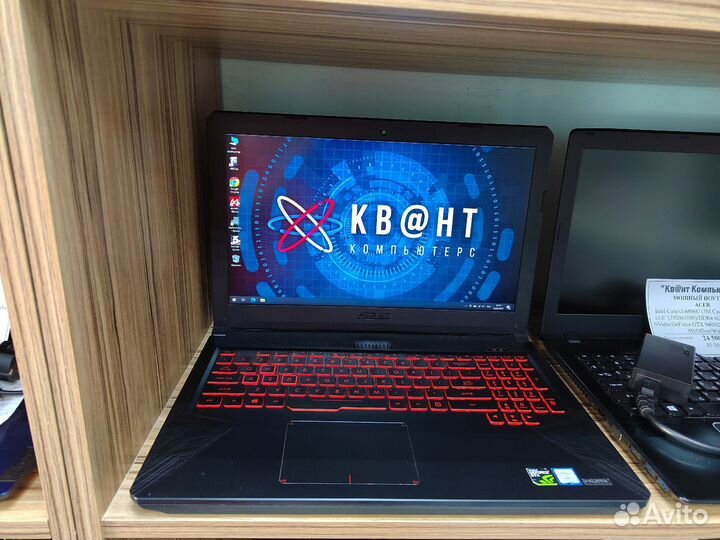 Игровой ноутбук Asus Core i7 8750H + GTX 1060 (6gb