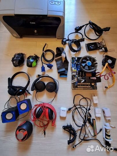 Комплектующие компьютера и прочее