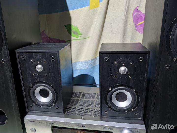 Колонки Swen+ ресивер Yamaha c Bluetooth