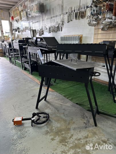 Мангал с откидными ножками