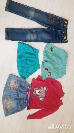 Одежда для девочки 98-116 пакетом
